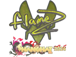 Sticker | FlameZ (Glitter) | Shanghai 2024