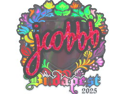 Sticker | jcobbb (Holo) | Budapest 2025