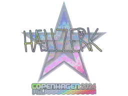 Sticker | hallzerk (Holo) | Copenhagen 2024