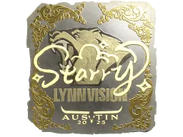 Sticker | Starry (Gold) | Austin 2025