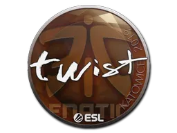 Sticker | twist | Katowice 2019 CS2 skin