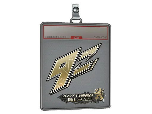 Sticker Slab | 9z Team (Gold) | Antwerp 2022