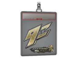 Sticker Slab | 9z Team (Gold) | Antwerp 2022
