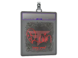 Sticker Slab | rain (Foil) | Austin 2025