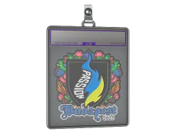 Sticker Slab | Passion UA (Embroidered) | Budapest 2025