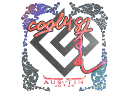 Sticker | cool4st (Holo) | Austin 2025