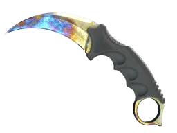 ★ StatTrak™ Karambit | Case Hardened (Battle-Scarred)