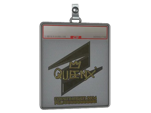 Sticker Slab | Queenix (Gold) | Copenhagen 2024