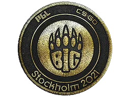 Patch | BIG (Gold) | Stockholm 2021