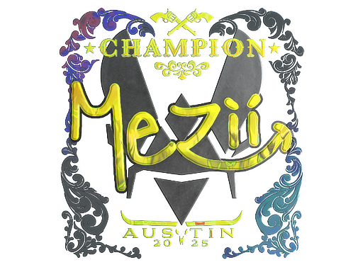 Sticker | mezii (Holo, Champion) | Austin 2025