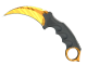 ★ StatTrak™ Karambit | Tiger Tooth (Minimal Wear)