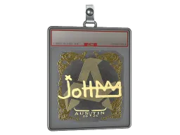 Sticker Slab | jottAAA (Gold) | Austin 2025
