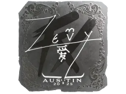 Sticker | zevy (Foil) | Austin 2025