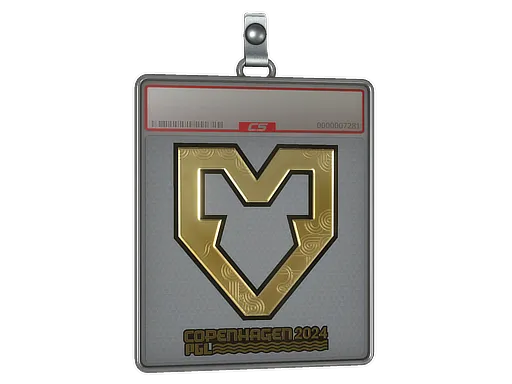 Sticker Slab | MOUZ (Gold) | Copenhagen 2024
