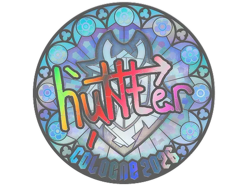 Sticker | huNter- (Holo) | Cologne 2026