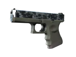 Glock-18 | Steel Disruption (Minimal Wear)