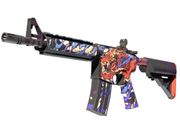 M4A4 | 龍王 (Dragon King) (Well-Worn)