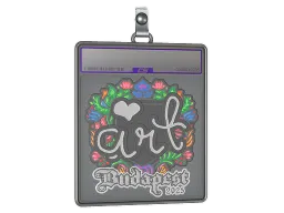 Sticker Slab | arT (Embroidered) | Budapest 2025