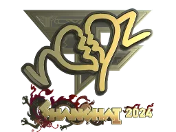 Sticker | ropz (Gold) | Shanghai 2024