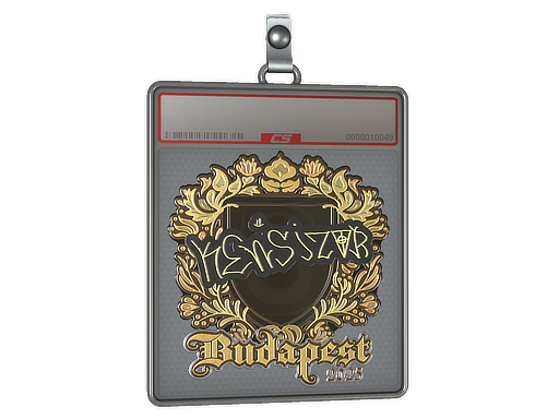 Sticker Slab | kensizor (Gold) | Budapest 2025