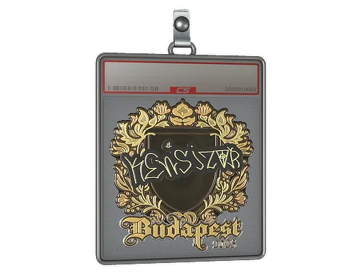 Sticker Slab | kensizor (Gold) | Budapest 2025