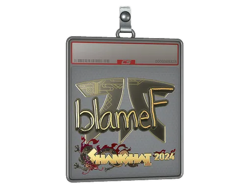 Sticker Slab | blameF (Gold) | Shanghai 2024