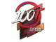 Sticker | 100 Thieves | Boston 2018 skin