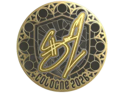 Sticker | siuhy (Gold) | Cologne 2026