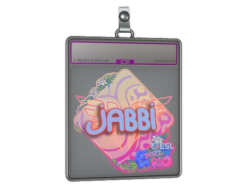Sticker Slab | jabbi (Holo) | Rio 2022