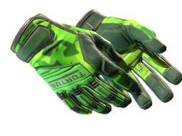 ★ Specialist Gloves | Lime Polycam (Minimal Wear)