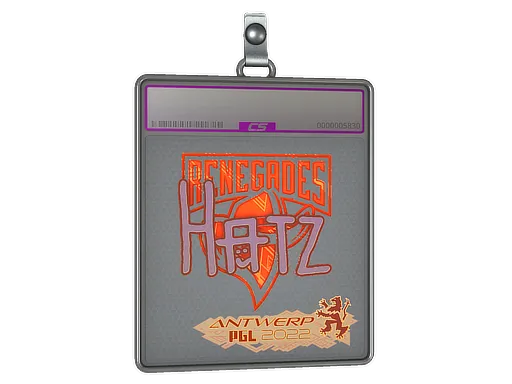 Sticker Slab | hatz (Holo) | Antwerp 2022