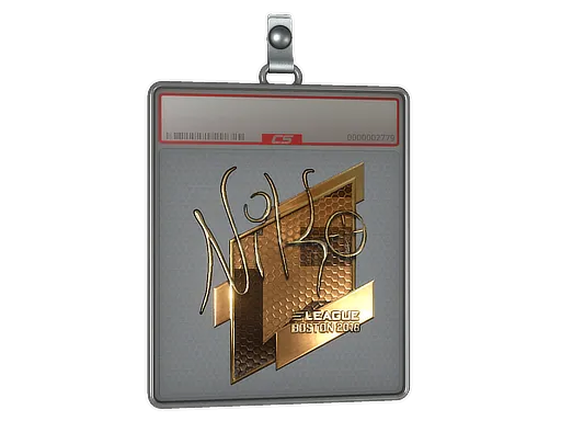 Sticker Slab | NiKo (Gold) | Boston 2018