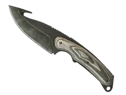 ★ StatTrak™ Gut Knife | Black Laminate (Battle-Scarred)