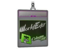 Sticker Slab | WorldEdit (Foil) | Cologne 2015