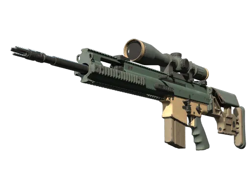 Souvenir SCAR-20 | Contractor (Well-Worn)