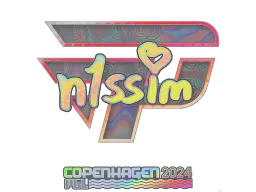 Sticker | n1ssim (Holo) | Copenhagen 2024