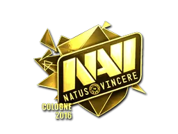 Sticker | Natus Vincere (Gold) | Cologne 2016