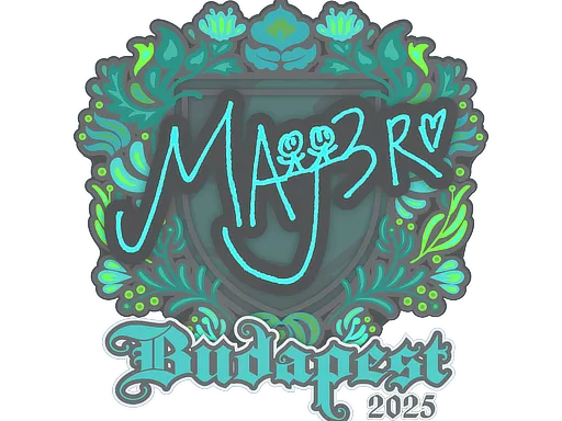 Sticker | MAJ3R | Budapest 2025