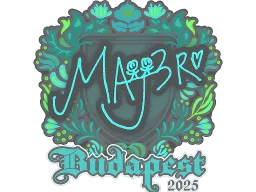 Sticker | MAJ3R | Budapest 2025
