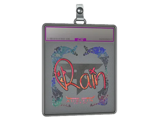 Sticker Slab | rain (Holo) | Austin 2025