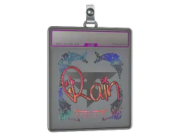 Sticker Slab | rain (Holo) | Austin 2025