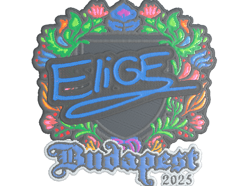 Sticker | EliGE (Embroidered) | Budapest 2025