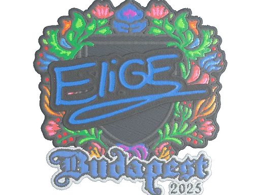Sticker | EliGE (Embroidered) | Budapest 2025