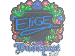 Sticker | EliGE (Embroidered) | Budapest 2025