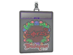 Sticker Slab | torzsi (Embroidered) | Budapest 2025