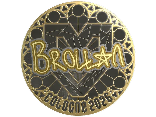 Sticker | Brollan (Gold) | Cologne 2026