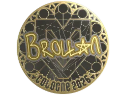 Sticker | Brollan (Gold) | Cologne 2026