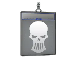 Sticker Slab | Silver Skulls