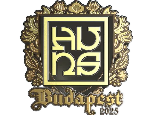 Sticker | The Huns (Gold) | Budapest 2025