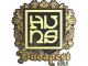 Sticker | The Huns (Gold) | Budapest 2025